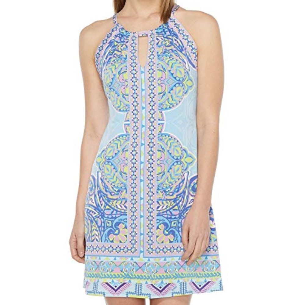 •Hale Bob• Golden Ave Microfiber Jersey Dress